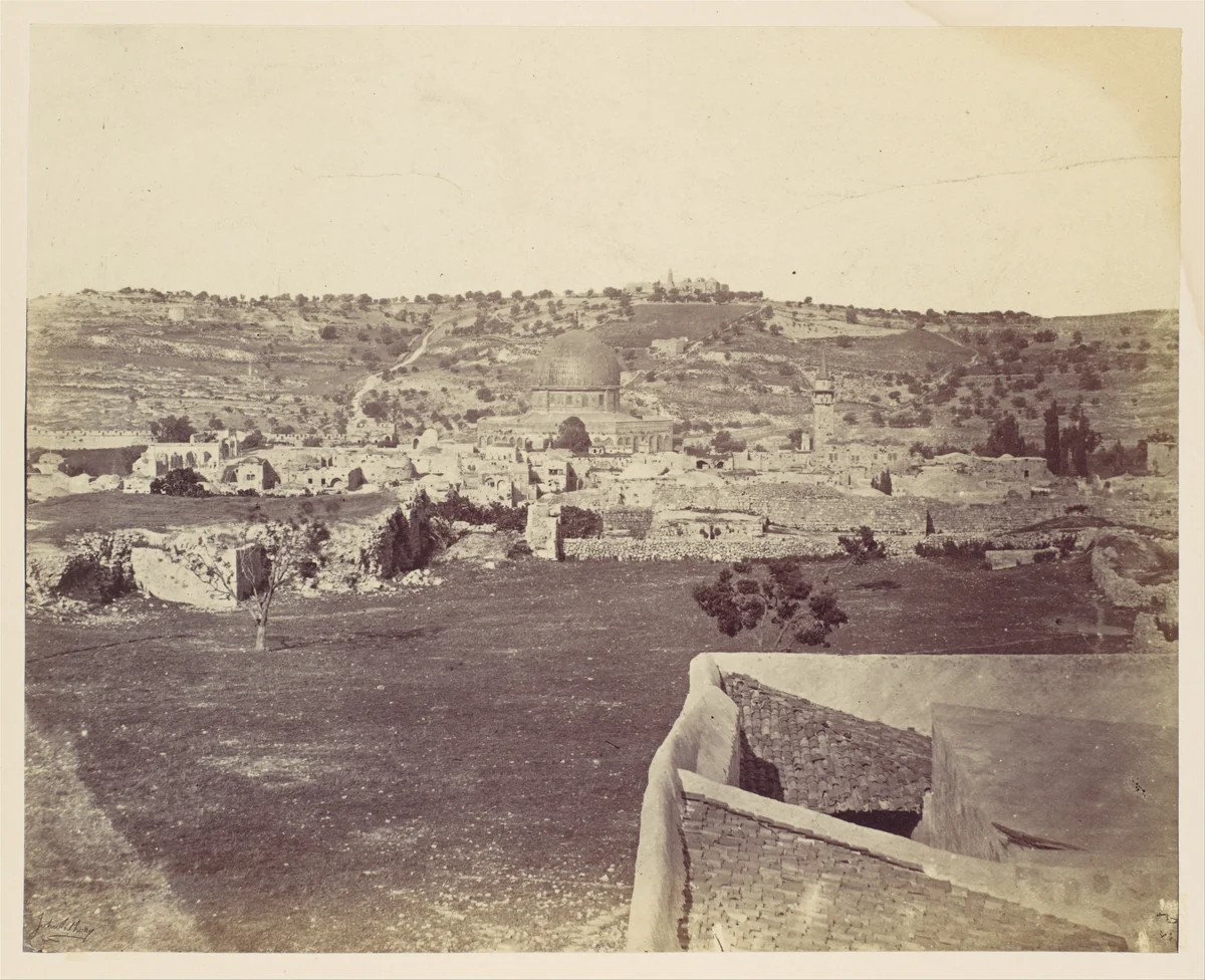 [Jerusalem] by John Anthony, photograph, 1857