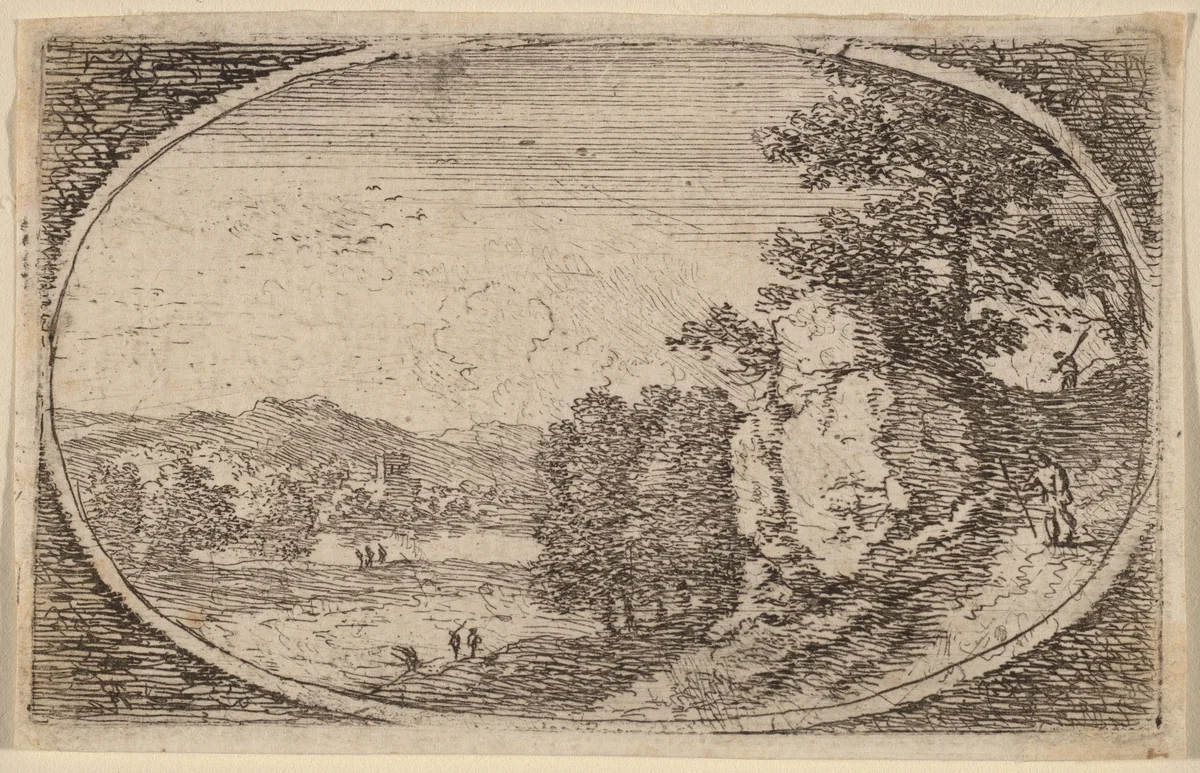 The Steep Path by Herman van Swanevelt, print, 1600-1655