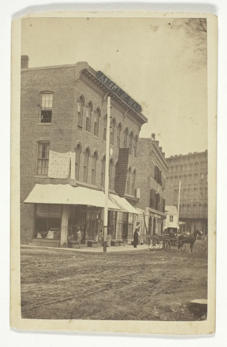 Hamlin & Co. Store by L. Thompson, photograph, 1840-1899