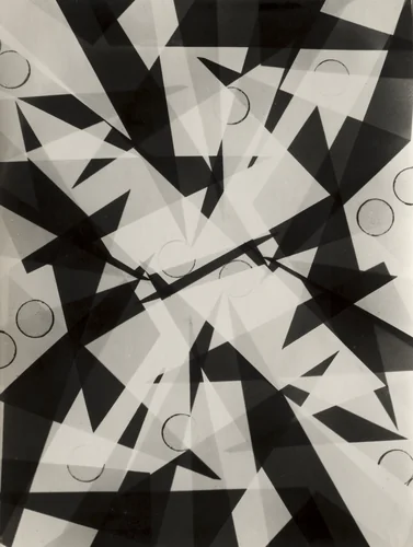 Geometric Abstraction by Pim van Os, photograph, 1945-1955