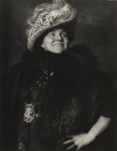 Vitality–Yvette Guilbert by Edward Steichen, photograph, 1901