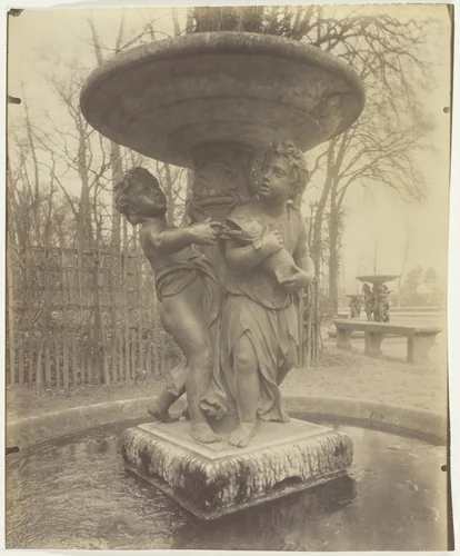 Versailles, Les Marmousets by Jean-Eugène-Auguste Atget, photograph, 1906