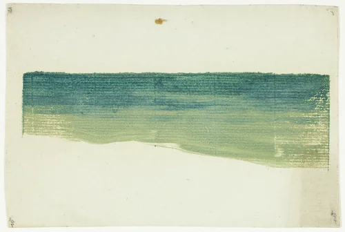 The Sea at Bognor by Theodore Roussel, print, 1895