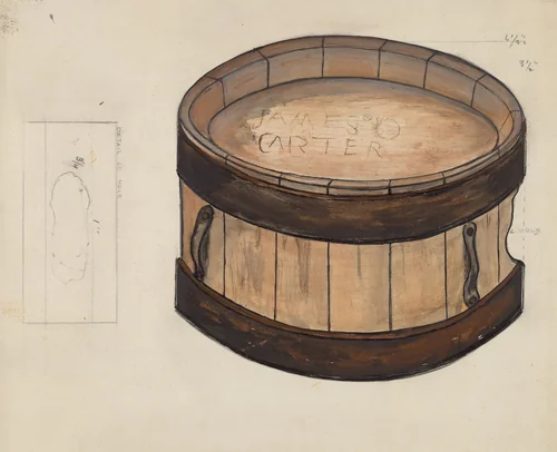 Canteen by Edna Crenshaw Rex, index of american design, 1935-1942