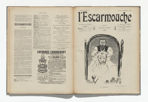 L'Escarmouche, no. 7 by Various artists, illustrated book, 1893