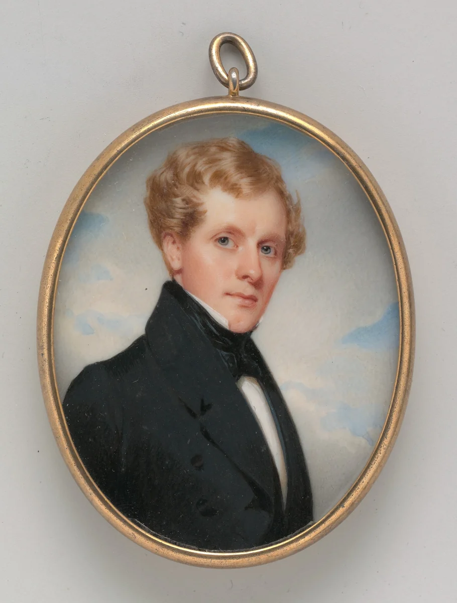 Portrait of a Gentleman by Thomas Seir Cummings, artwork, 1832-1835