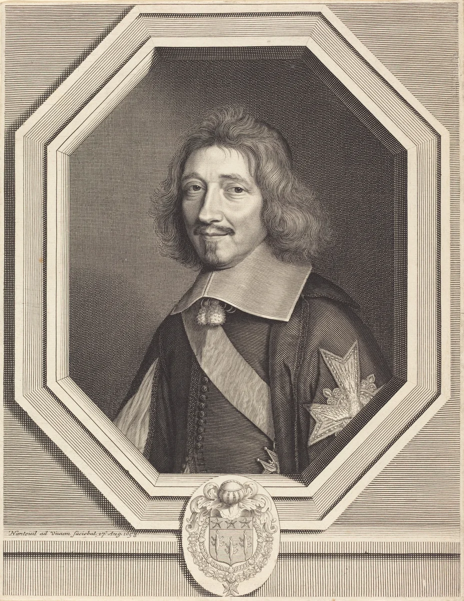 Chancellor Michel Le Tellier by Robert Nanteuil, print, 1658