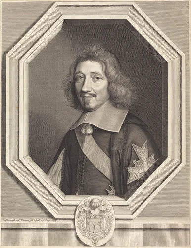Chancellor Michel Le Tellier by Robert Nanteuil, print, 1658
