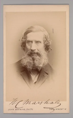 [William Calder Marshall] by John and Charles Watkins, photograph, 1860-1869