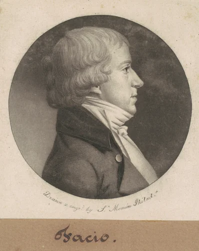 Facio by Charles B. J. Févret de Saint-Mémin, print, 1802