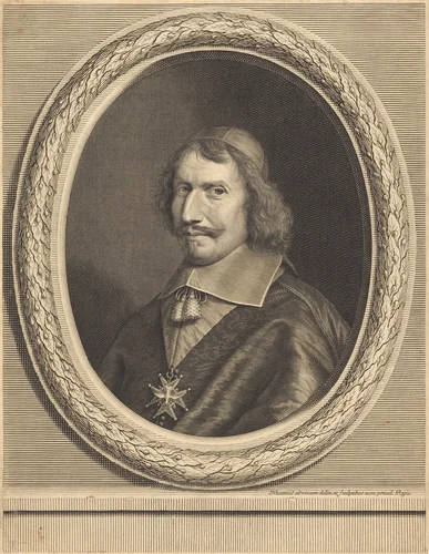 Cardinal Antonio Barberini by Robert Nanteuil, print, 1657