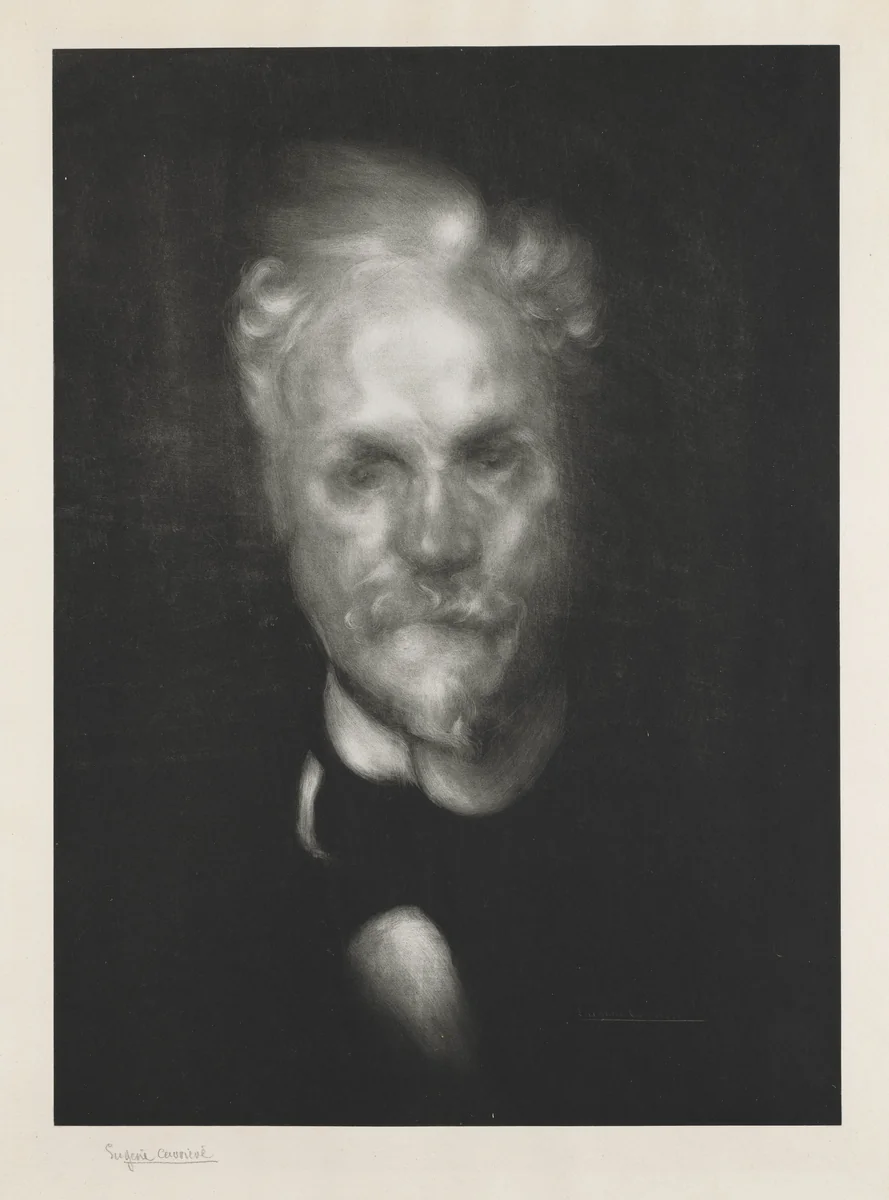 Henri Rochefort by Eugène Carrière, print, 1896