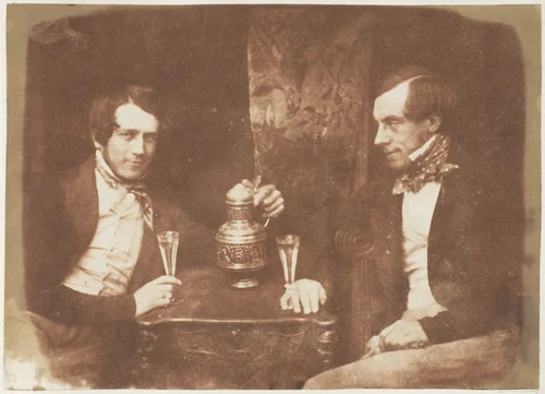 Sir James Young Simpson & Wainhouse (or Muirhouse) by Hill and Adamson, photograph, 1843-1847