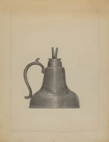 Lamp by Richard Schoene, index of american design, 1936