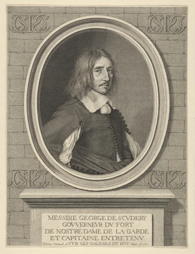 Georges de Scudéry by Robert Nanteuil, print, 1654