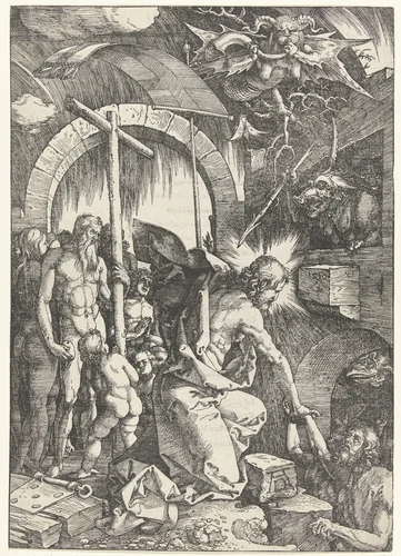 Afdaling in het voorgeborchte by Unknown, print, 1510