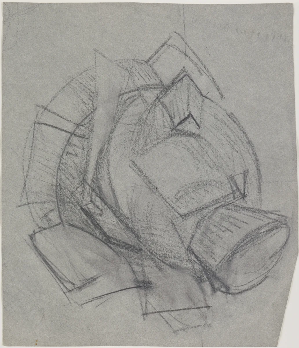 Synchromy by Morgan Russell, drawing, 1913