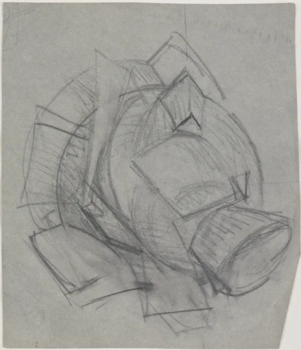 Synchromy by Morgan Russell, drawing, 1913