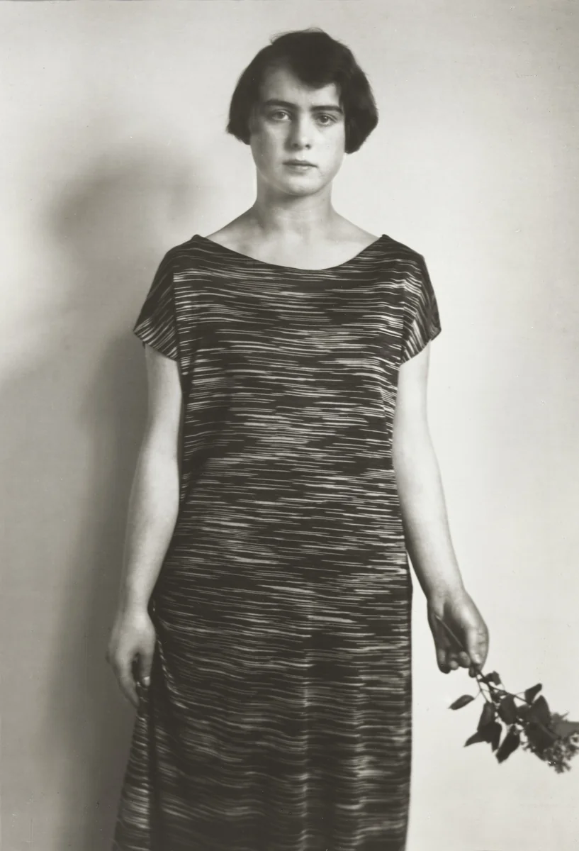 Young Woman by August Sander, photograph, 1922
