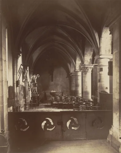 Saint-Julien-le-Pauvre by Eugène Atget, photograph, 1903