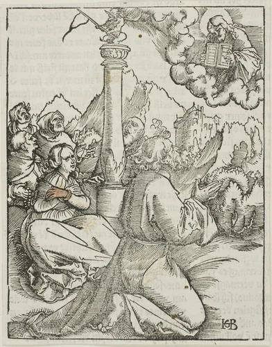 Thou Shalt Have No Other Gods before Me, from the Ten Commandments by Hans Baldung Grien, print, 1511-1521