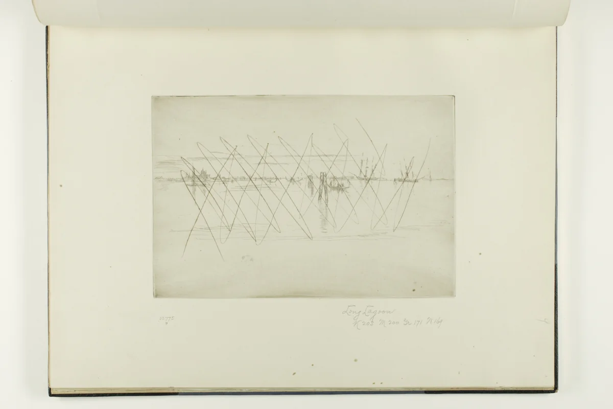 Long Lagoon by James McNeill Whistler, print, 1879-1880