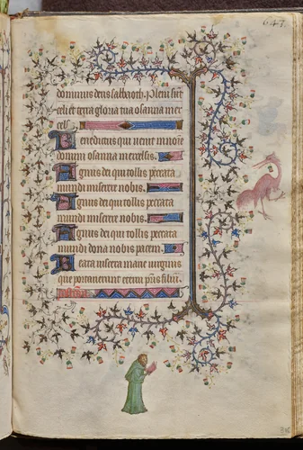 Hours of Charles the Noble, King of Navarre (1361-1425), fol. 316r, Text by Master of the Brussels Initials and Associates, book, 1400-1410