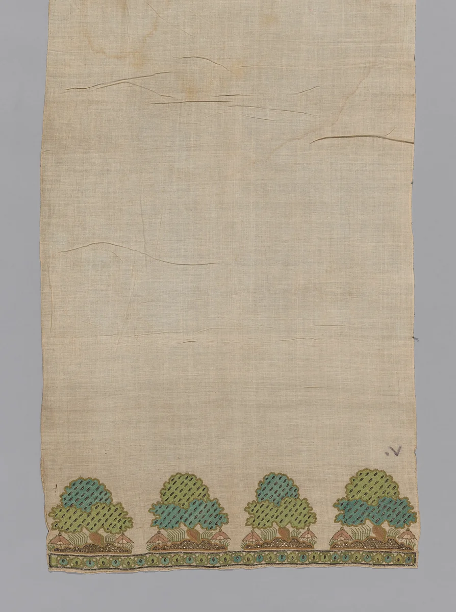Towel or Napkin by Turkey, textile, 1801-1900