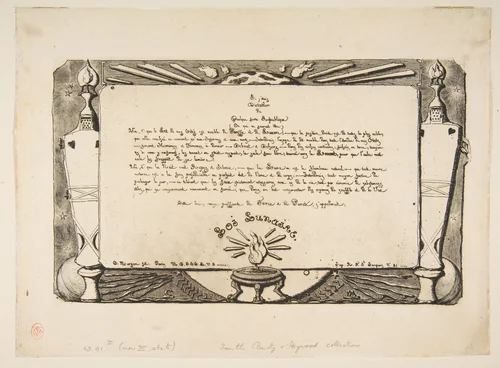 La loi lunaire, No 1 (Lunar Law, No 1) by Charles Meryon, print, 1856