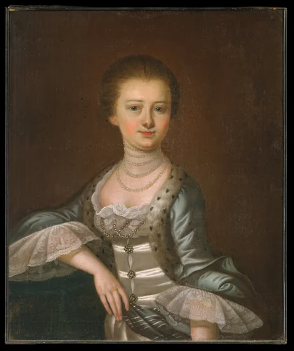 Mrs. John Dart by Jeremiah Theus, artwork, 1769-1774