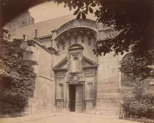 Saint Germain des Prés by Eugène Atget, photograph, 1898