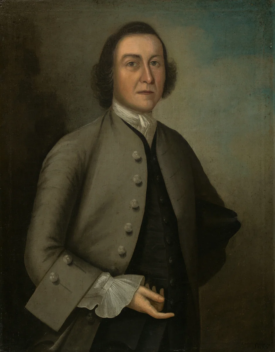 Dr. William Foster by Joseph Badger, painting, 1755
