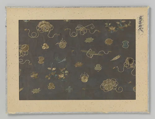 Fragment textiel by anonymous, textile, 1684-1688