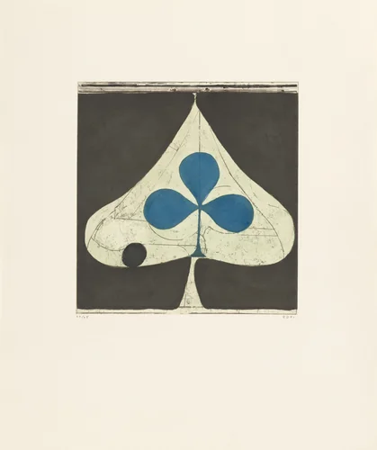 Blue Club by Richard Diebenkorn, print, 1981