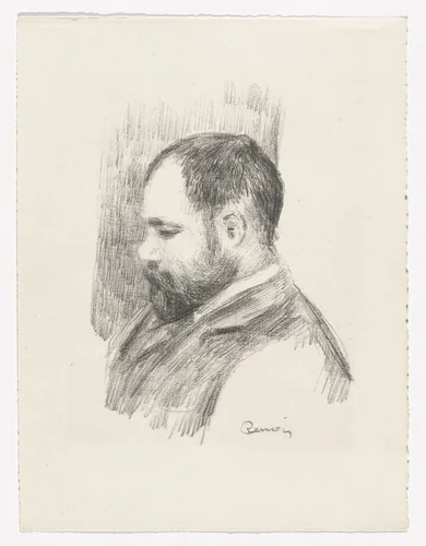 Ambroise Vollard from Twelve Original Lithographs by Pierre-Auguste Renoir (Douze lithographies originales de Pierre-Auguste Renoir) by Pierre-Auguste Renoir, print, 1904