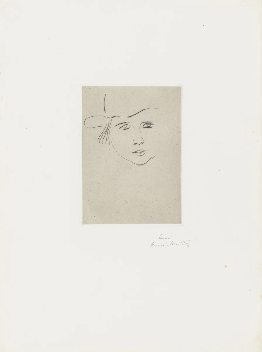 Greta Prozor by Henri Matisse, print, 1916