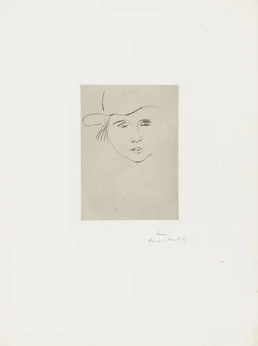 Greta Prozor by Henri Matisse, print, 1916