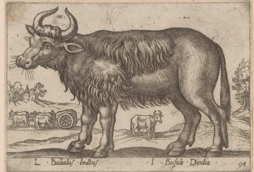 Buffel by Antonio Tempesta, print, 1565-1630