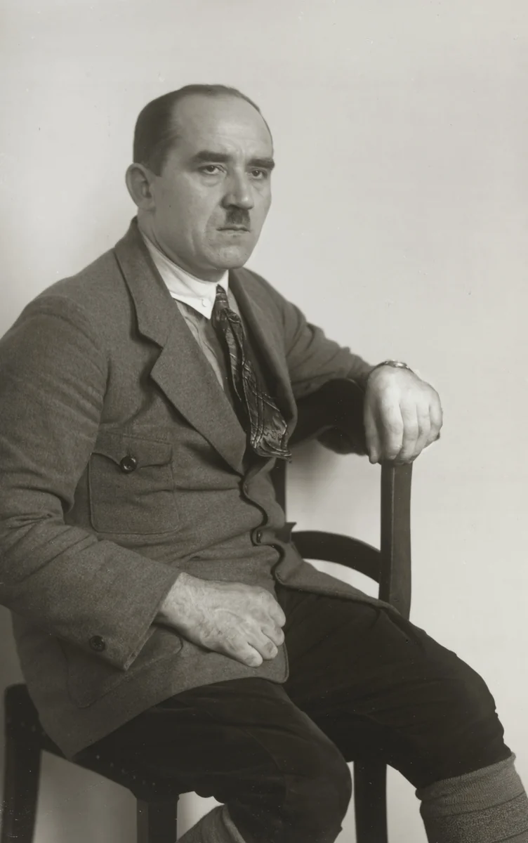 Communist [Jean Winterich] by August Sander, photograph, 1927