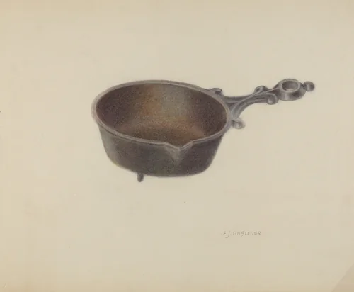 Porringer by E.J. Gilsleider, index of american design, 1938