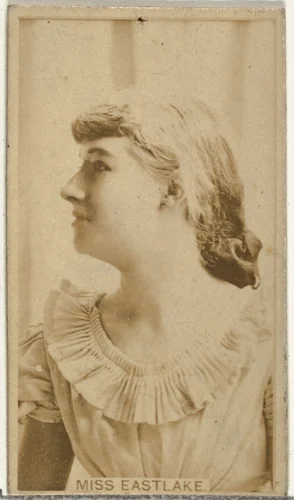 Miss Eastlake, from the Actors and Actresses series (N145-8) issued by Duke Sons & Co. to promote Duke Cigarettes by W. Duke, Sons & Co., photograph, 1890-1895