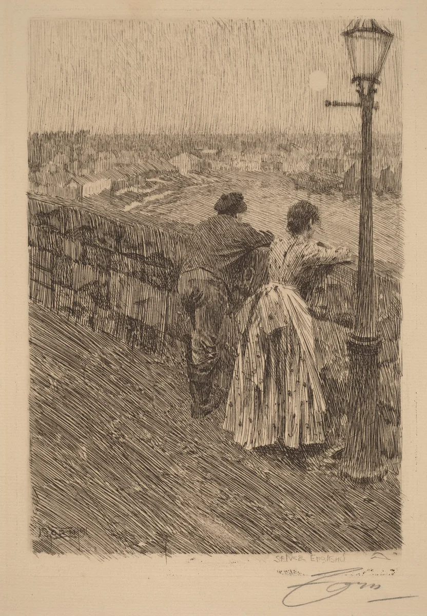 Fisherman at Saint Ives by Anders Zorn, print, 1891
