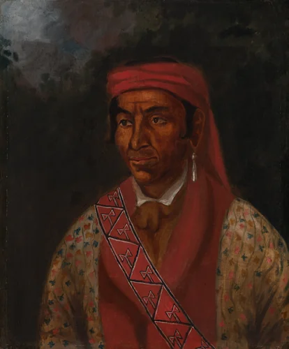 Chief Jumper of the Seminoles by American 19th Century, painting, 1837-1838