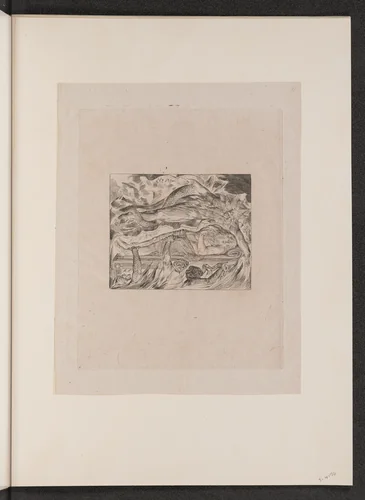 Job's Evil Dreams by William Blake, portfolio, 1825