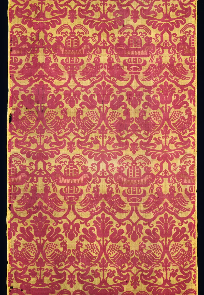 Panel by Italy, textile, 1675-1725