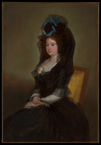Narcisa Barañana de Goicoechea by Goya, painting, 1766-1828