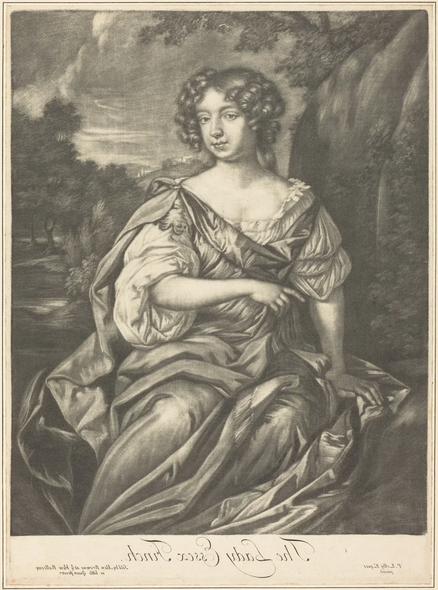 The Lady Essex Finch by Alexander Browne
Sir Peter Lely, print, 1650-1699