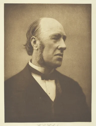 William Edward Hartpole Lecky by Henry Herschel Hay Cameron, print, 1888-1898