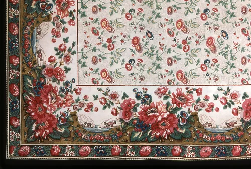 Panel (Possibly a Shawl or bedspread?) by England, textile, 1801-1900