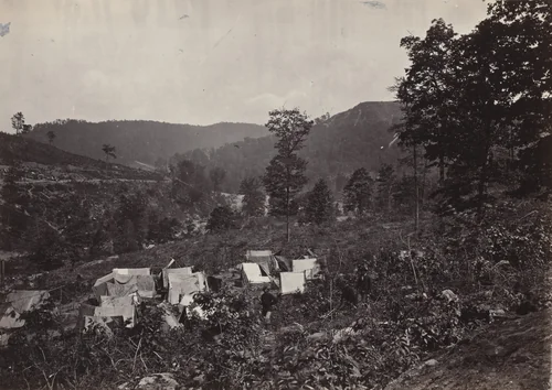 Pass in the Raccoon Range, No. 2 from the album Photographic Views of Sherman's Campaign by George N. Barnard, photograph, 1864